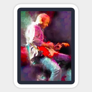 Mark Knopfler Virtuoso Guitarist Sticker